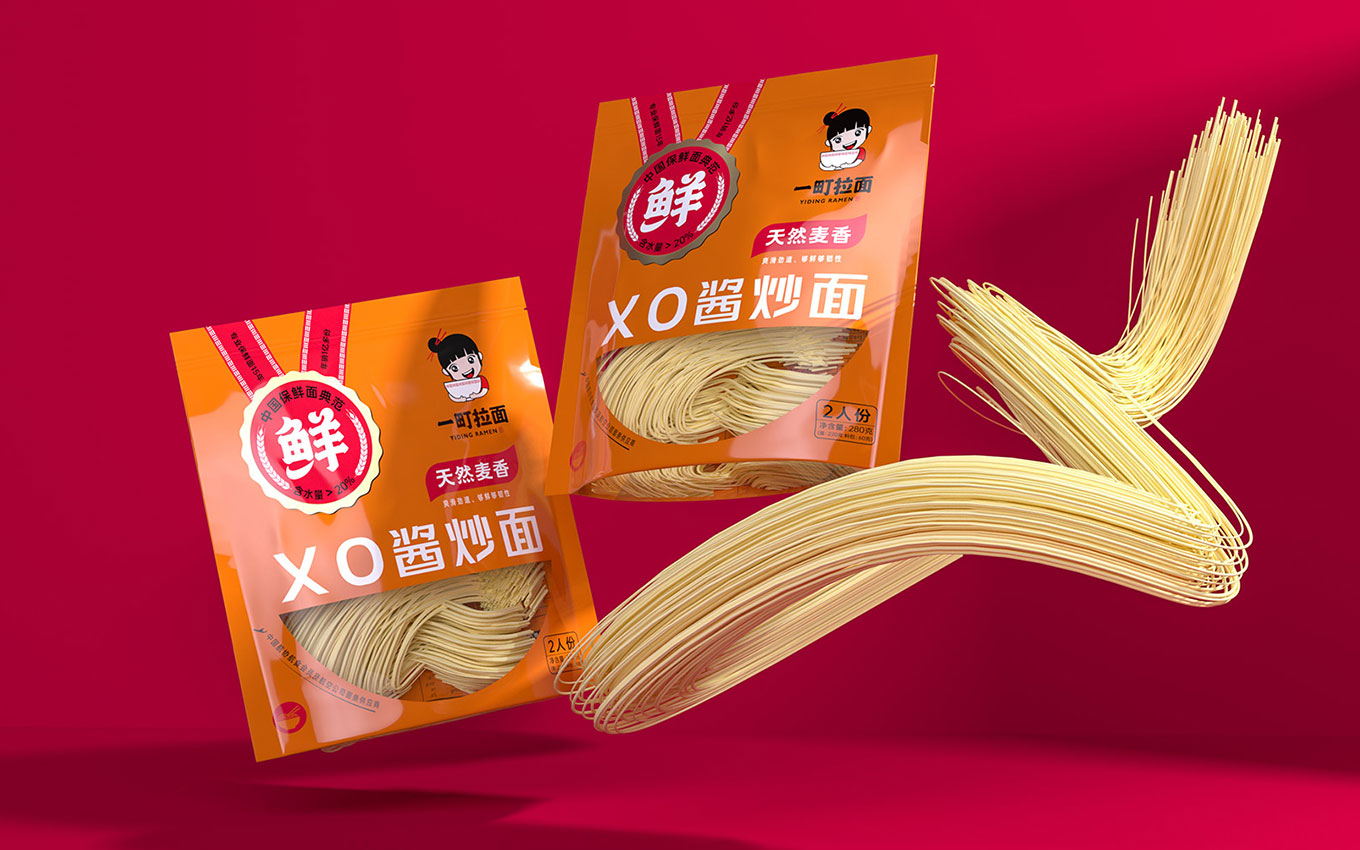 一町拉面品牌形象整合设计