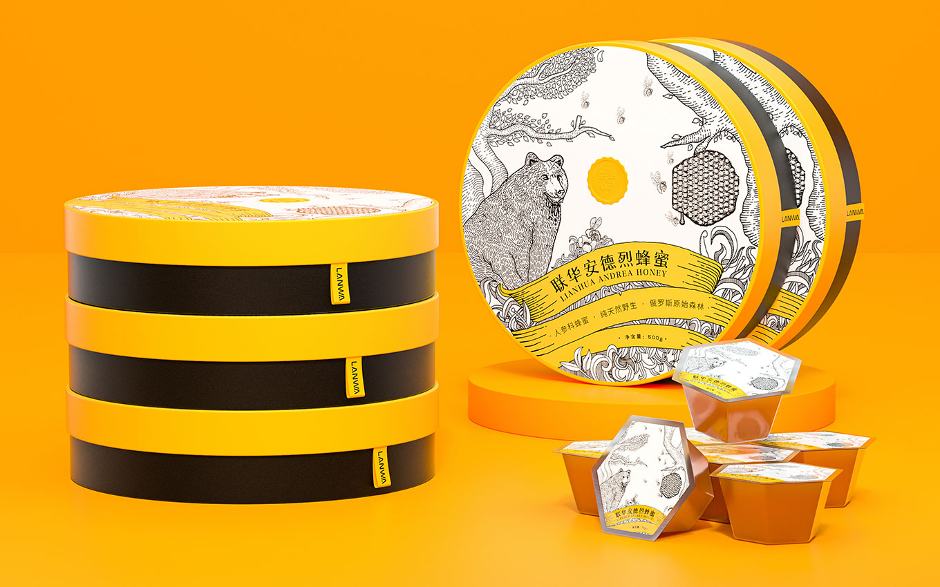 蜂蜜包装设计